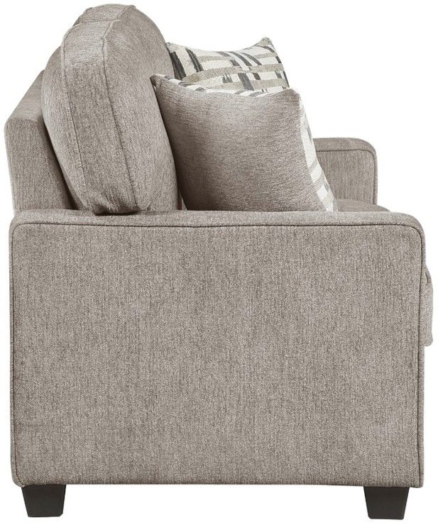 Homelegance® Frances Taupe Loveseat-3