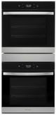 Whirlpool® 24" Fingerprint Resistant Stainless Steel Double Electric Wall Oven-0