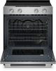 KitchenAid® 30" 5-Burner PrintShield™ Stainless Finish Glass Top Slide-In Electric Range-1