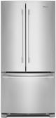 Whirlpool® 22.1 Cu. Ft. French Door Refrigerator-Fingerprint Resistant Stainless Steel-0