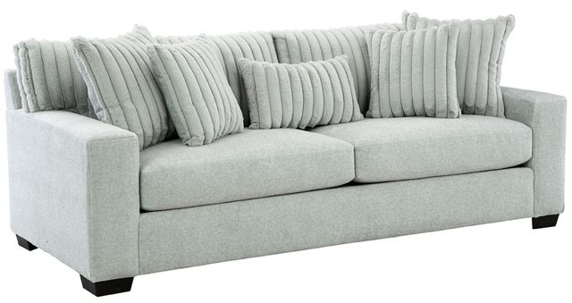 American Wholesale Furniture Cloud Silver Sofa -0