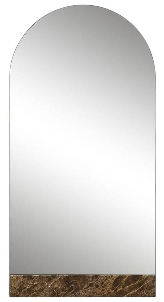 Uttermost® Hanover Dark Bronze/Brown Arch Mirror-0