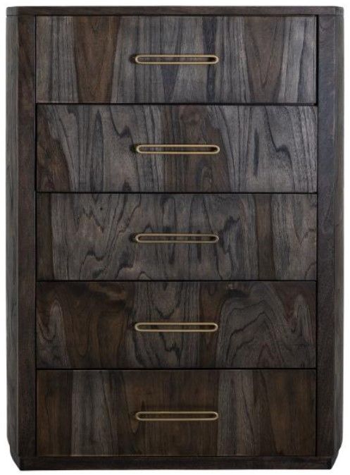 International Furniture Direct Balam Black Chest-3