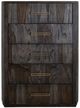 International Furniture Direct Balam Black Chest-3
