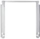 LG 29" Chrome Laundry Stacking Kit-1