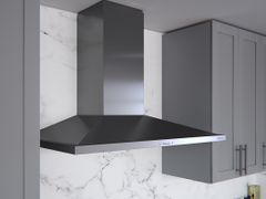Zephyr Anzio 36" Black Stainless Steel Wall Hood