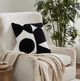 Renwil® Mauro Black/Off-White Throw Pillow-1