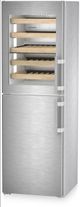 Liebherr 24" 10.7 Cu. Ft. Stainless Steel Wine Cooler with Freezer-3