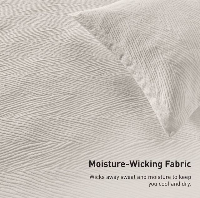 BEDGEAR® Performance® 3-Piece Arrowhead/Cream Moisture-Wicking King Duvet and Sham Set-4