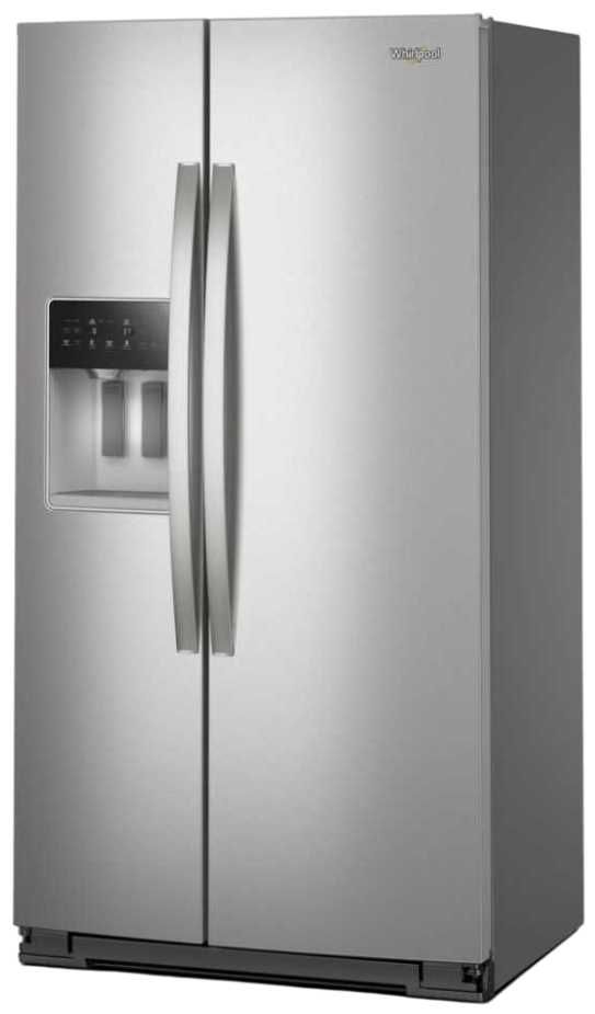 Whirlpool® 36 in. 20.9 Cu. Ft. Fingerprint Resistant Stainless Steel Counter Depth Side-by-Side Refrigerator with TruCool™ System-1