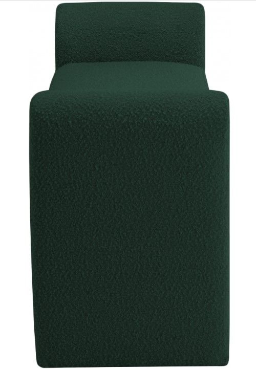 Meridian Furniture Stylus Green 51" Upholstered Bench-2