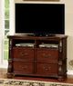 Furniture of America® Arthur Brown Cherry Media Chest-1