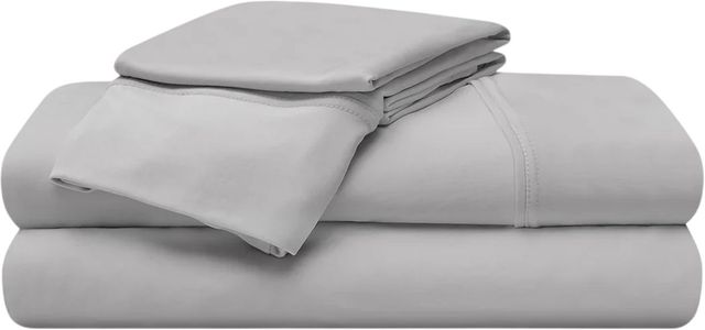 BEDGEAR® Ver-Tex™ Performance® 4-Piece Light Gray Split Head Queen Sheet Set-0