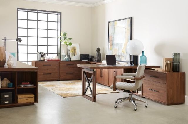 Hooker® Furniture Elon Medium Wood Cabinet-1