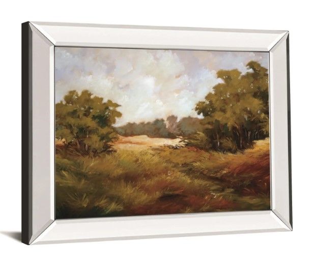 Classy Art Peaceful Retreat I by Baynes, M Mirrored Frame Wall Art-1
