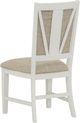 Magnussen Home® Heron Cove 2-Piece Baja Fog/Chalk White Step Up Side Chair with Upholstered Seat and Back-4