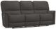 La-Z-Boy® Turner Charcoal Leather Power Wall Reclining Sofa-0