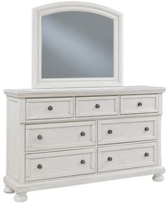 Signature Design by Ashley® Robbinsdale Antique White Dresser and Mirror