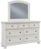Signature Design by Ashley® Robbinsdale Antique White Dresser and Mirror-0