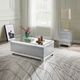 ACME Furniture Mallika Mirrored Top Coffee Table with Faux Crystals Base-3