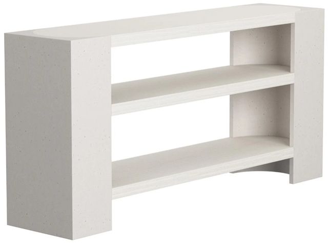 Bernhardt Stratum Mist Console Table with Fossil Base-0