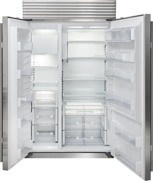 Sub-Zero® 28.2 Cu. Ft. Panel Ready Built In Side By Side Refrigerator-1