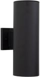 YHD Hillsdale Matte Black 2-Light Exterior Lighting-5
