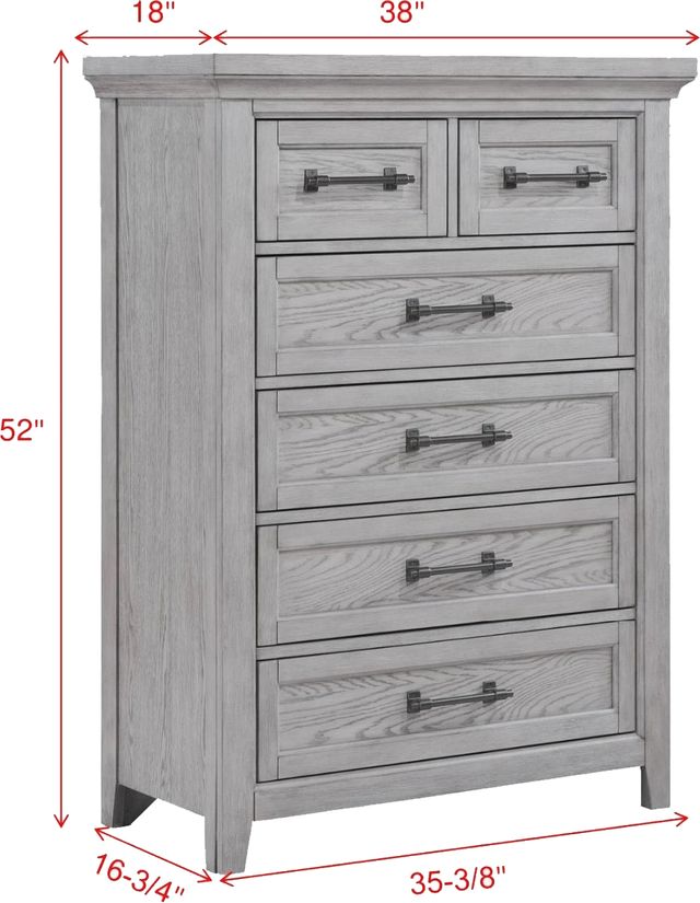 Crown Mark Beckett Light Gray Chest-2