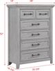 Crown Mark Beckett Light Gray Chest-2