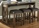 Liberty Furniture Lennox 4-Piece Medium Brown Console Set-0