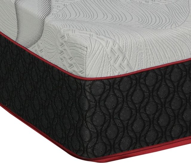 Springwall® True North Chiropractic® Glacier 12" Hybrid Medium Plush Smooth Top Queen Mattress in a-1