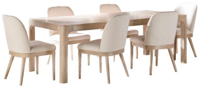 Coaster® Solano 7-Piece Weathered Mango Extension Table Dining Set-0