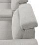Furniture of America® Hieronimus 5-Piece Light Gray Curved Power Reclining Sectional-3