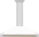 ZLINE 48" Autograph Edition White Matte Wall Mounted Range Hood-0
