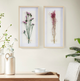 Olliix by Madison Park Avant Garden 2 Piece Multi Floral Natural Shadowbox Set-3