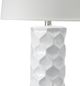 A & B Home Glossy White Table Lamp-4