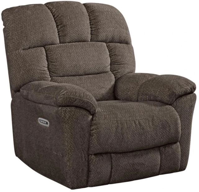 Corinthian Furniture Baker Brown Power Recliner with Power Headrest and Lumbar-0