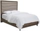 Michael Amini®  Del Mar Sound Boardwalk/Cream Eastern King Panel Bed-0