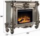 ACME Furniture Versailles Antique Platinum Fireplace-2