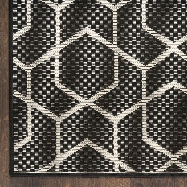 Nourison Home™ Horizon Black 5'x7' Style 1 Area Rug-3
