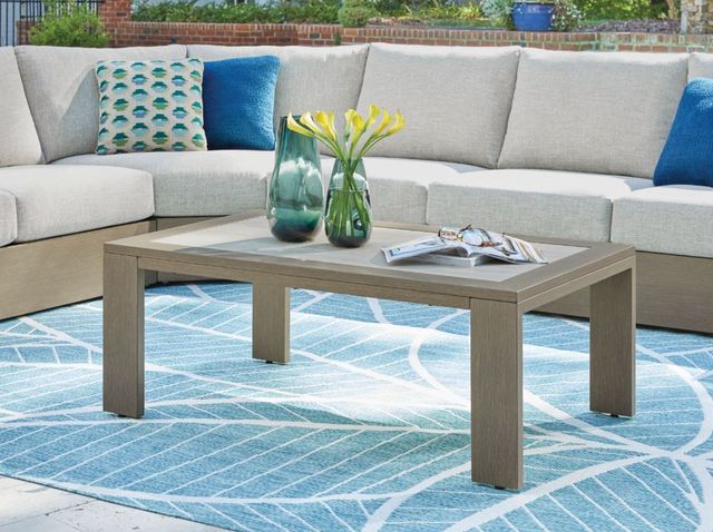 Signature Design by Ashley® Kimpton Isle Brown Metal Outdoor Cocktail Table-4