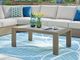 Signature Design by Ashley® Kimpton Isle Brown Metal Outdoor Cocktail Table-4