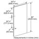 Thermador® 35.75" Stainless Steel Flat Panel-1