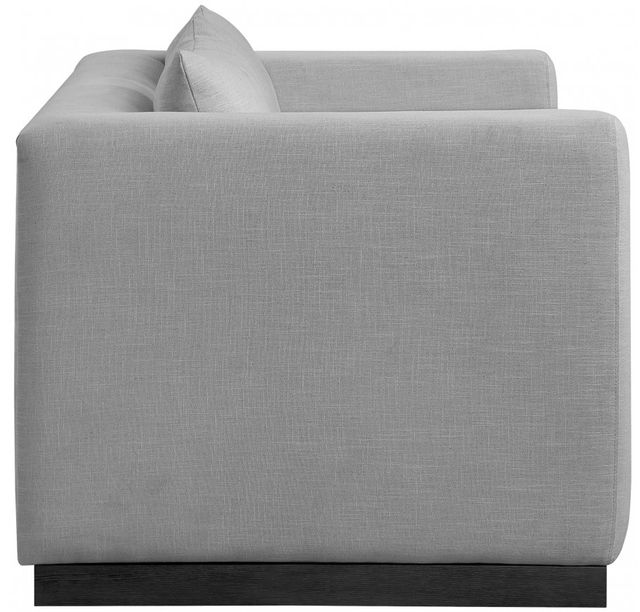 Meridian Furniture Alfie Grey Linen Textured Loveseat-2