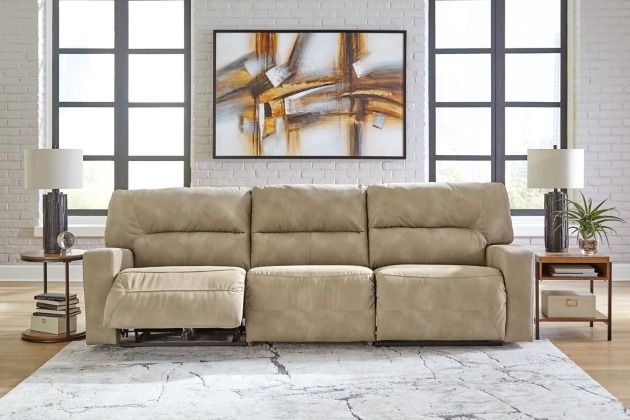 Signature Design by Ashley® Next-Gen DuraPella 3-Piece Sand Power Reclining Sectional-2