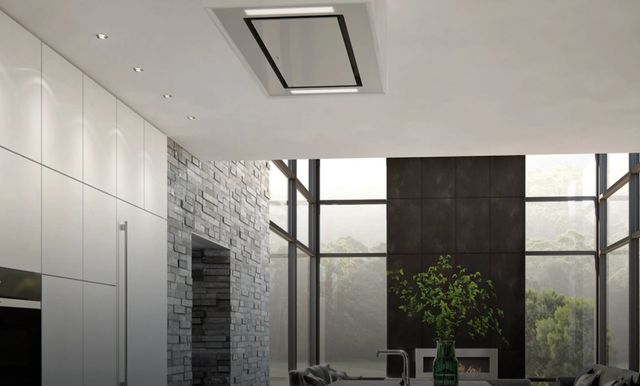 Wolf® 48" White Ceiling Hood-1
