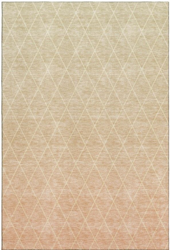 Dalyn™ Rug Company Lazio LZ2 Salmon Orange 5'x8' Area Rug-0