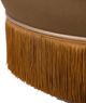 TOV Furniture Lakka Brown Velvet Ottoman-5