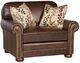 King Hickory Customizable Bentley Leather Chair and a Half-0
