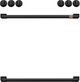 Café™ Flat Black Front Control Induction Knobs and Handle Kit-0